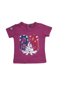 Boys' T-shirt with purple application #5354992