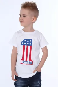 Boy's white T-shirt with app #4806609