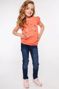 Girl's T-shirt with coral fish #4779546