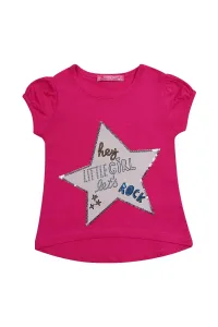 T-shirt with purple star #4800698