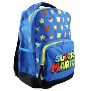 Super Mario – Logo and Icons – batoh školský