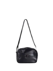Black small messenger bag on a wide strap #5355270