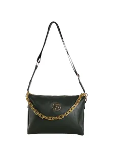 Dark green bag with detachable strap #5354477