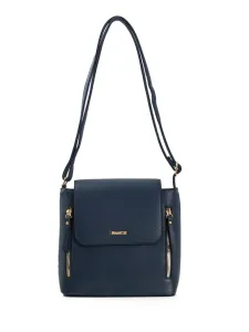 Navy blue bag with adjustable strap #8774462
