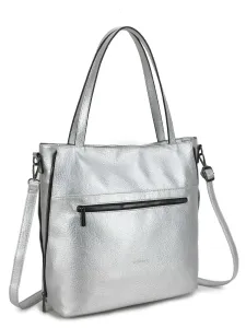 Silver original bag LUIGISANTO shopper