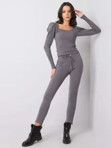 Basic dark grey sweatpants #4752278