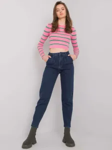 Tmavomodré džínsy pre ženy #5120979