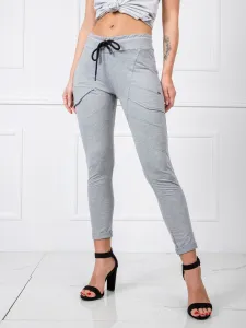 Grey cotton sweatpants #4752714