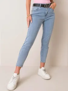 Reenove modré džínsy