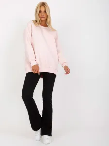 Basic light pink hoodie #5941018
