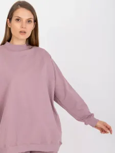Basic oversize dusty pink sweatshirt #4756222