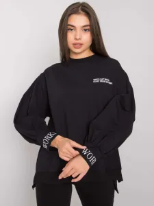 Black cotton sweatshirt #4755399