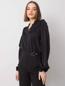 Black formal blouse Oceane OCH BELLA