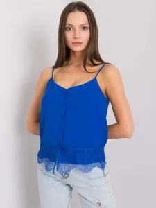 Cobalt top with buttons #4862303