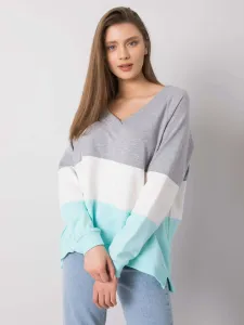 Dámsky sveter Fashionhunters Multicolored