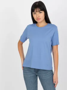 Dark blue classic monochrome T-shirt from MAYFLIES #6308009