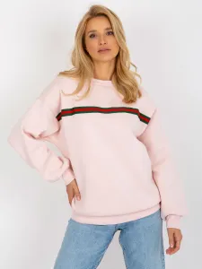Light pink oversize hoodie