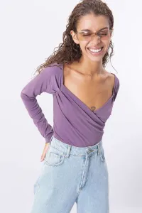 Light purple long sleeved blouse BSL #4764057