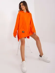 Orange Women's Kangaroo Sweatshirt