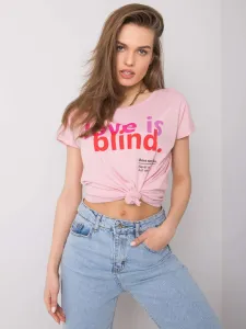 STITCH & SOUL Pink T-shirt with print #4862090