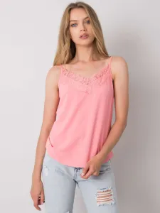 Women's coral top with straps #4862372