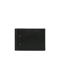 Men's Black Horizontal Leather Wallet