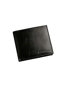 Men's horizontal black wallet #4795058