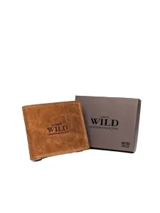 Horizontálna skladacia pánska peňaženka s vonkajším vreckom na karty - Always Wild #5661489