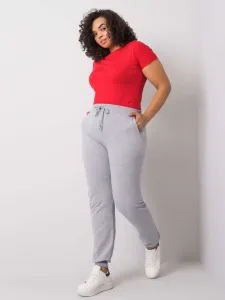 Grey Women's Oversized Sweatpants melange #4762225