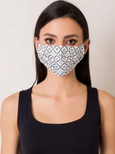 White protective mask with print #4751728