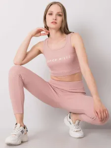 Pink sports set Sue FOR FITNESS