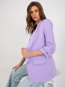 Light purple blazer without fasteners by Adele