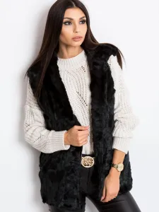 Dámska vesta Fashionhunters Fur #819890