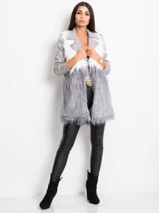 Dámska vesta Fashionhunters Fur #839599