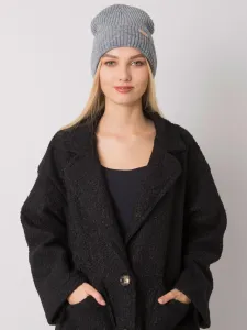 RUE PARIS Dark gray knitted beanie #4784518