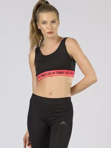 Black sports top TOMMY LIFE #4752089