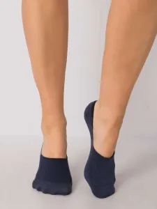 Dark blue women's ankle socks