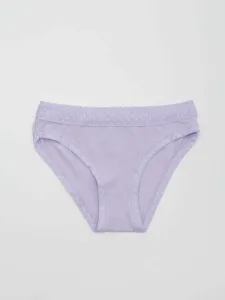 Women's purple cotton panties #4862447