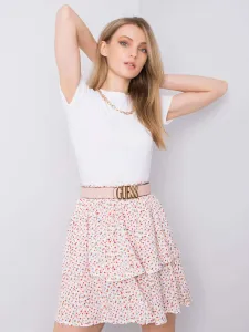 Carie SUBLEVEL white skirt with frill #4786030
