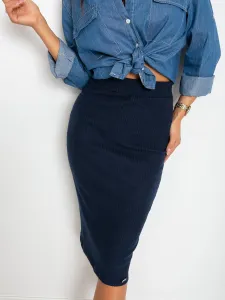 Navy Blue Macarena Skirt #8954462