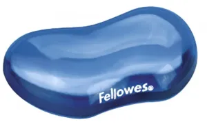 Podložka pod zápästie Fellowes CRYSTAL gélová modrá