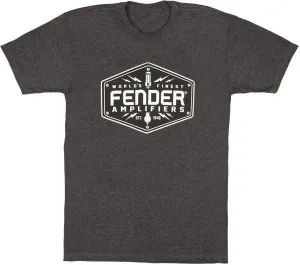Fender Amplifiers Logo T-Shirt Drk Grey L