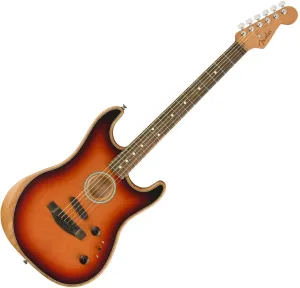 Fender American Acoustasonic Stratocaster 3-Tone Sunburst #307451