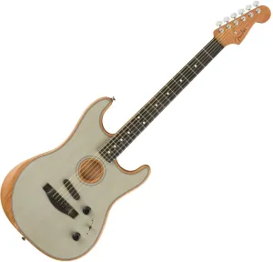 Fender American Acoustasonic Stratocaster Transparent Sonic Blue #307455