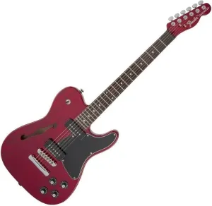 Fender Jim Adkins JA-90 Telecaster Thinline IL Crimson Red Transparent #301223