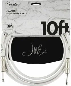 Fender Juanes 10' Instrument Cable Biela 3 m Rovný - Rovný