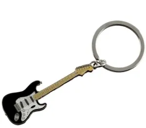 Fender Kľúčenka Stratocaster Black