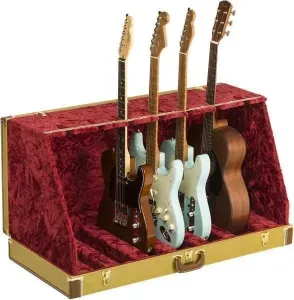 Fender Classic Series Case Stand 7 Tweed Stojan pre viac gitár #302035