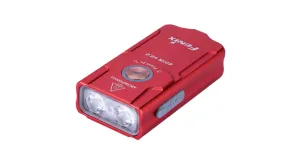 Dobíjateľná baterka Fenix E03R V2.0 GE - červená