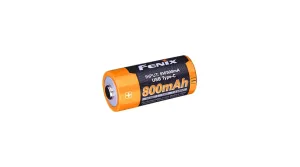 Fenix dobíjateľná batéria RCR123A 800 mAh USB-C Li-ion